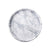25cm Natural Pure Real Marble Stone Circular Tray