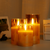 3pc LED Wax Candle Set