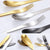 4pc Minimalist Slim Matte Cutlery Set