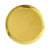 Luxury Gold Rainbow Metallic Display Round Serving Plate Tray Decor