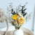 Yellow Daisy Rose Dried Flower Bouquet