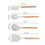 11pc White Kitchen Utensil Set