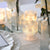 12pc LED Crystal Effect Tealight Candle Light Cup Set