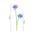 4pc Artificial Spider Lily Flower Set