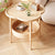 2-tier Flower Shape Coffee Side Table