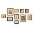 10pc Rustic Photo Frame Set