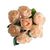 7pc Artificial Rusty Rose Flower Set