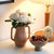 7pc Artificial Rusty Rose Flower Set