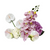 7pc Artificial Anthurium Hydrangea Orchid Flower Set