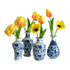 8pc Artificial Tulip Poppy Carnation Flower Set