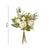 Artificial White Rose Flower Bouquet