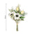 Artificial White Anemone Poppy Tulip Flower Bouquet