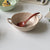 Irregular Matte Ceramic Serving Bowl