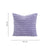 3pc Modern Soft No.7 Cushion Cover Set