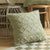 Geometric Knitted Pattern Plush Cushion Cover
