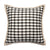 Weave Checkered Tweed Flanged Cushion Cover