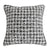 Woven Houndstooth Tweed Cushion Cover