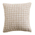 Woven Houndstooth Tweed Cushion Cover