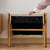 Foldable Bamboo Foot Rest Stool Bench