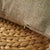 Japandi Style Jute Cushion Cover with Tassels