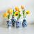 Mini Oriental Blue Floral Porcelain Vase