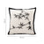 Embroidered Bamboo Tree Cushion Cover
