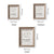 Wooden Pattern Wall Photo Frame