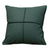 Geometric Square PU Leather Cushion Cover