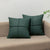 Geometric Square PU Leather Cushion Cover