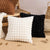 Grid Fluffy Soft Plush Cushion Cover