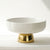 Nordic Ceramic Round Pedestal Bowl Tray