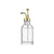 Transparent Glass Syrup Bottle Pump Dispenser