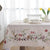Water Resistant Colourful Garden Tablecloth