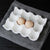 12-Hole White Porcelain Egg Tray