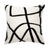 Abstract Line Pattern Cushion Cover