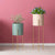 Nordic Plant Pot with Gold Stand