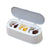 3-compartment Condiment Container with Spoon