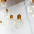 Brass Bulb LED String Lights