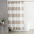 Grey Striped Shower Curtain (90gsm)