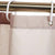 Grey Striped Shower Curtain (90gsm)