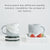Basic Grey Marble Ceramic Coffee Mug Cup