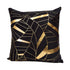 Abstract Gold Print Cushion Cover