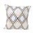 Gold Black White Print Soft Flannel Diamond Cushion Cover Pillow Case Throw 45cm