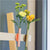 Pauline Rose Gold Hanging Wall Flower Holder Tube Vase