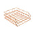 Stackable Rose Gold A4 Tray Desk Organiser Magazine Paper Holder Tray
