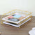 Stackable Rose Gold A4 Tray Desk Organiser Magazine Paper Holder Tray