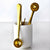 Vintage Rose Gold Coffee Tea Spoon Scoop with Sealer Clip