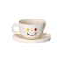Smiley Face Cup with Saucer