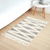 Tufted Zigzag Woven Rug with Tassels
