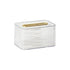 Gold Fluted Tissue Box